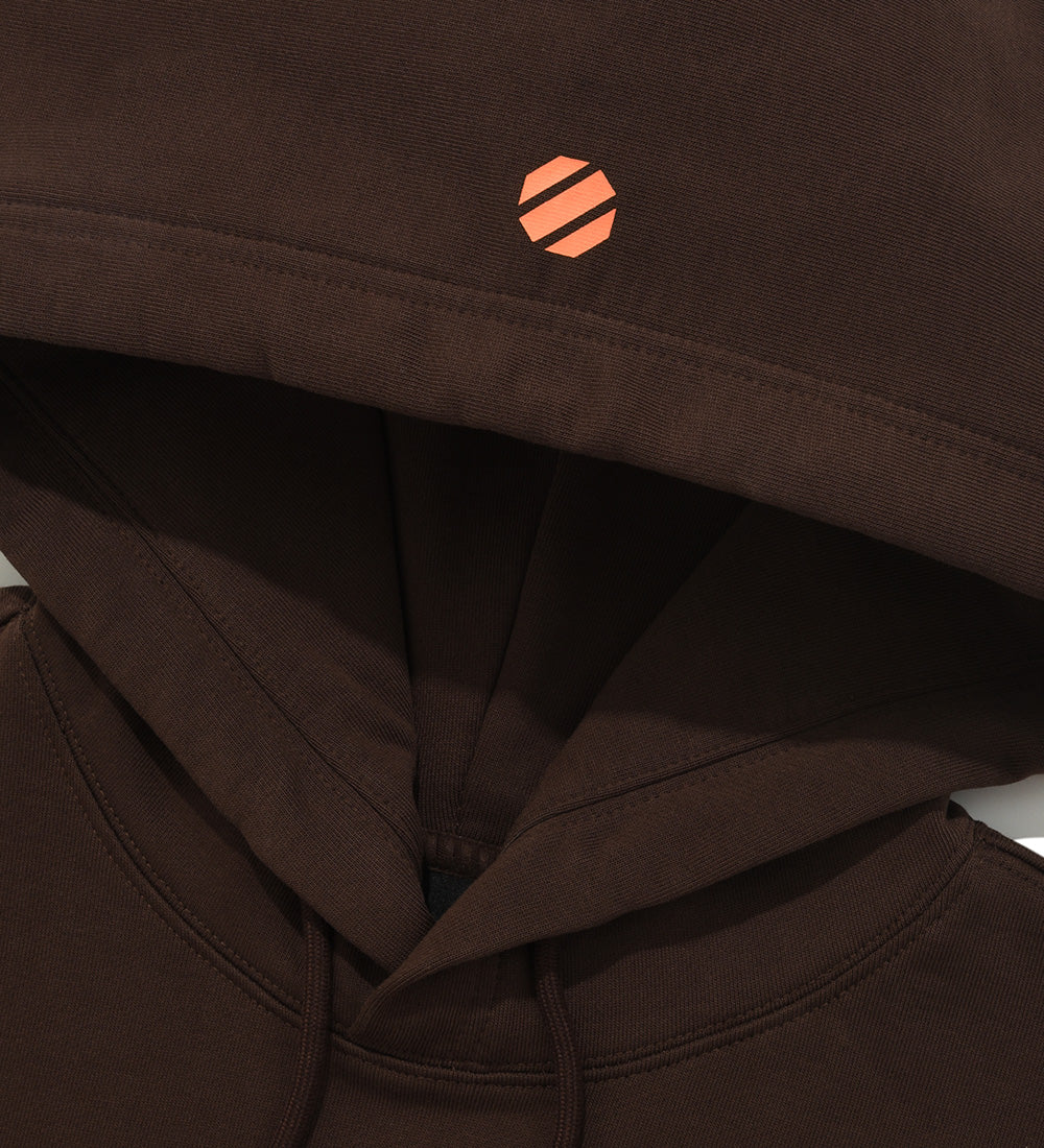 UFC Starlight Relaxed Fit Hoodie, Dark Brown
