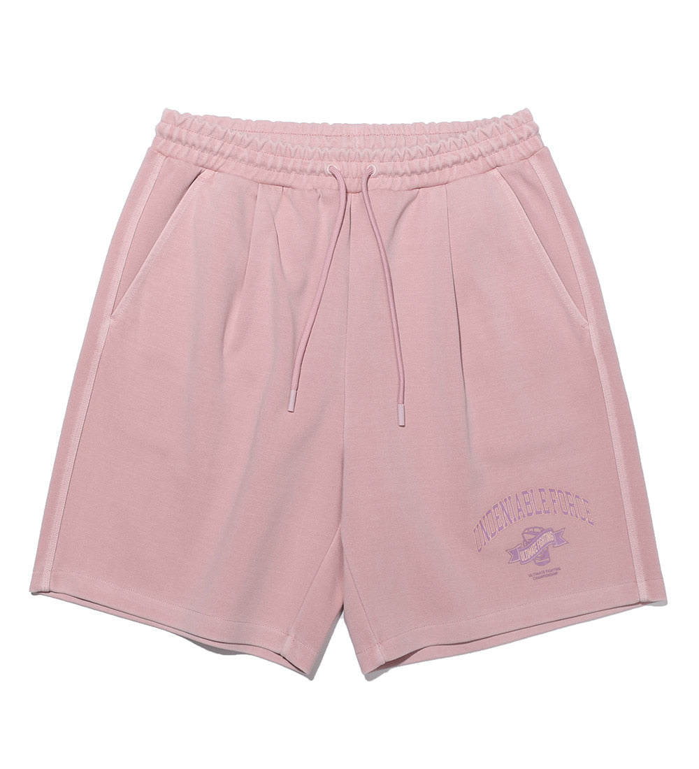UFC Fist Relaxed Fit Pigment-Dyed Shorts, Light Coral