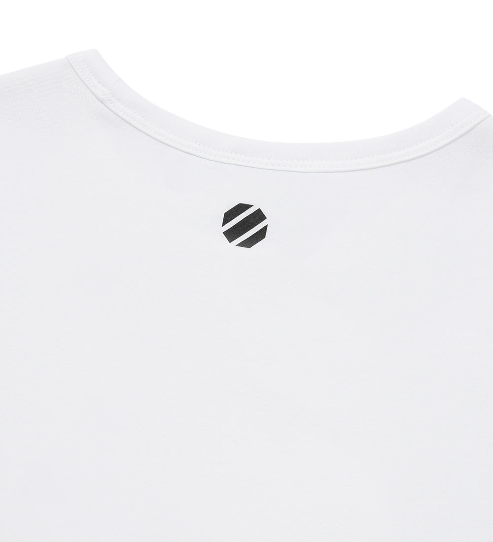UFC Nevada Crop-Fit Short-Sleeve T-Shirt, Off-White