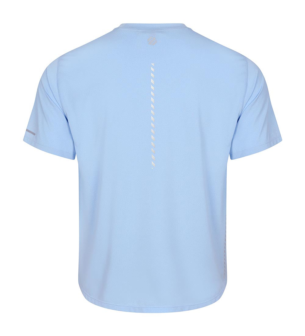 UFC Essential Mesh Regular Fit Short-Sleeve T-Shirt, Light Blue