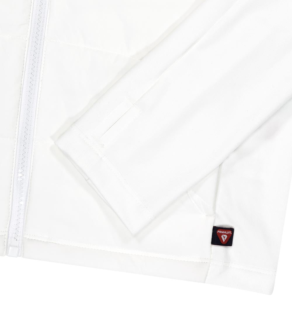 UFC Groove Slim-Fit Padded Jacket (PrimaLoft) Off-White