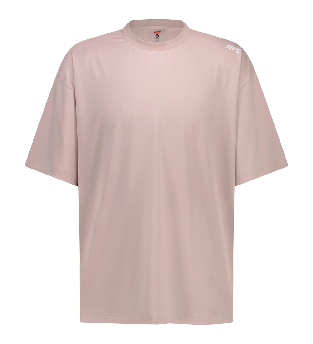 UFC AeroCool Regular Fit Short-Sleeve T-Shirt, Champagne Pink