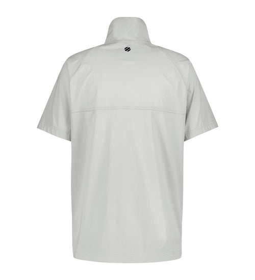 UFC Basic Short-Sleeved Anorak Jacket, Relaxed Fit, Light Gray