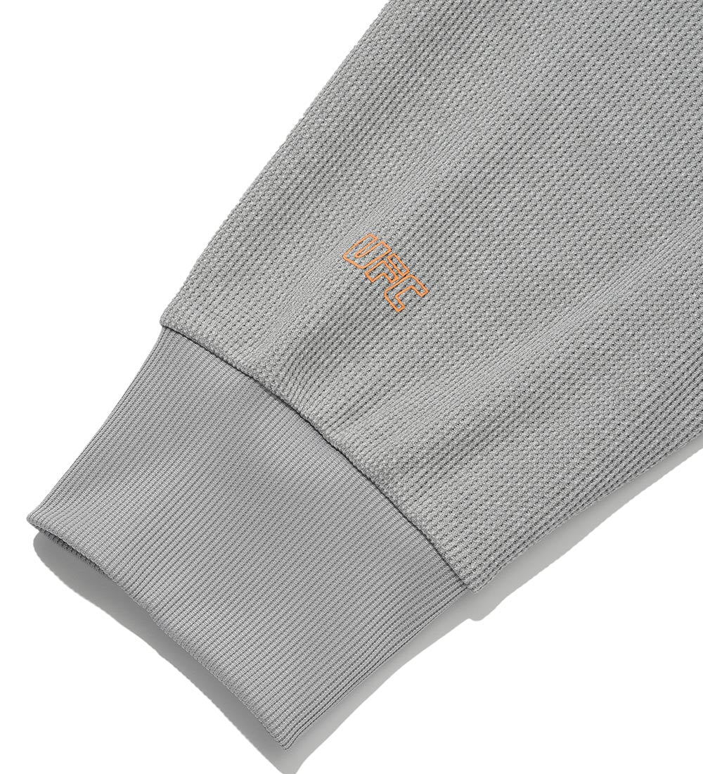 UFC Graffiti Oversized Long-Sleeve T-Shirt, Melange Gray