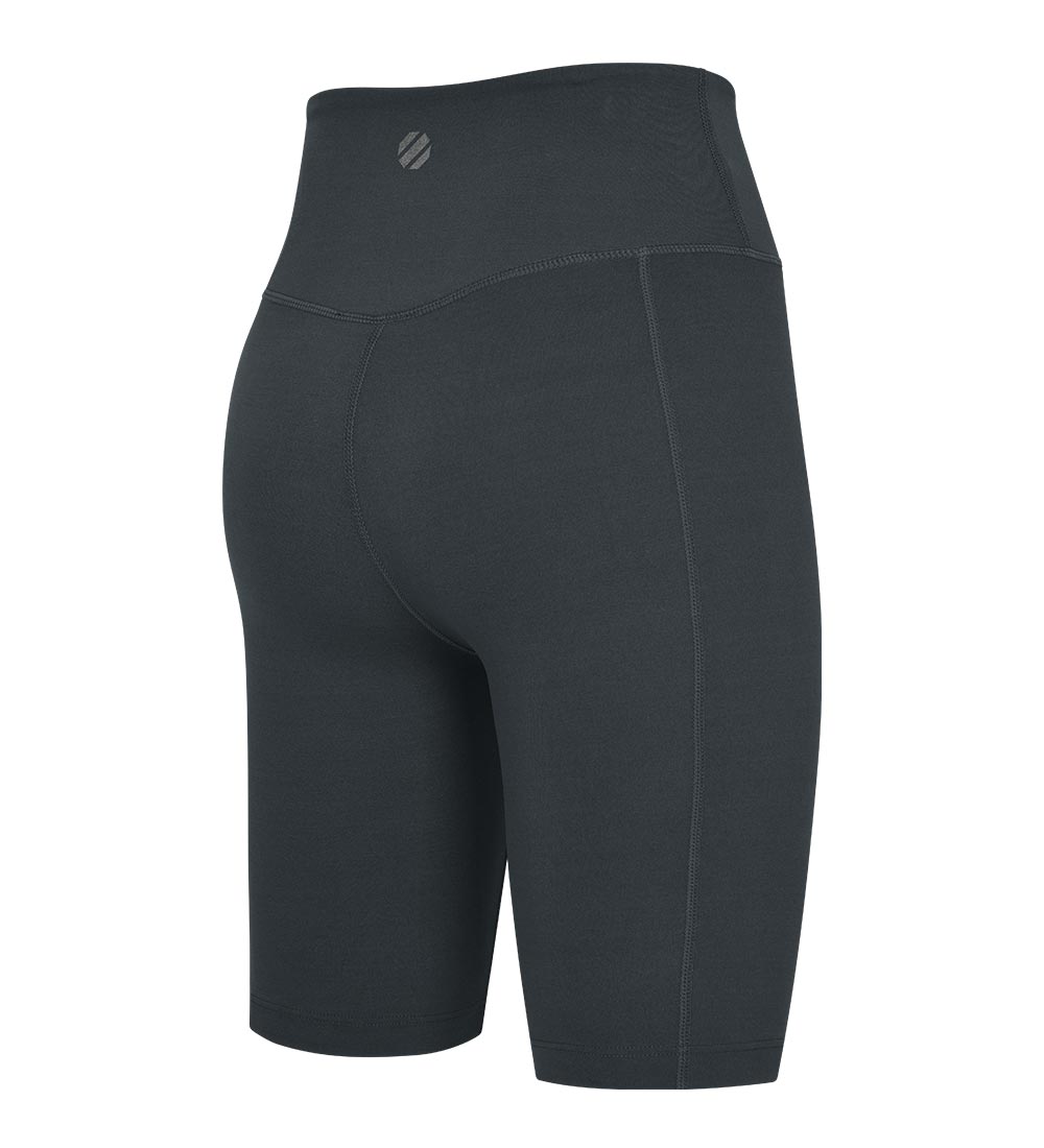 UFC Wave Slim-Fit Biker Shorts, Charcoal