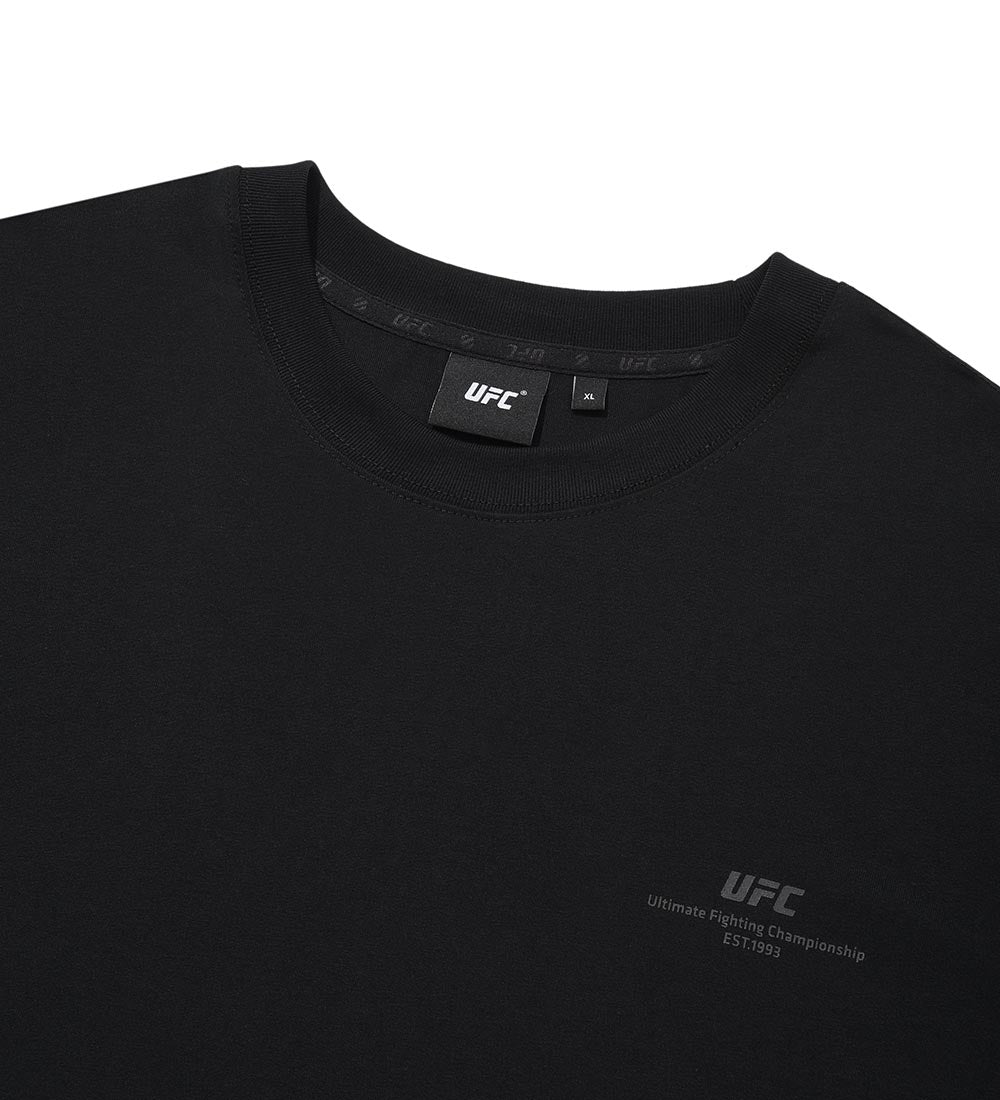 UFC Sorona Relaxed-Fit Long-Sleeve T-Shirt, Black
