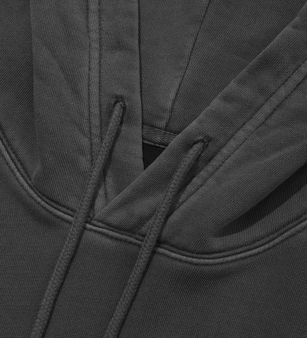 UFC Pride Relaxed Fit Dyed Hoodie, Charcoal