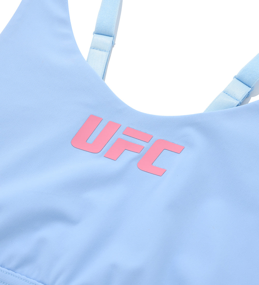 UFC Sports Top with Support, Sky Blue