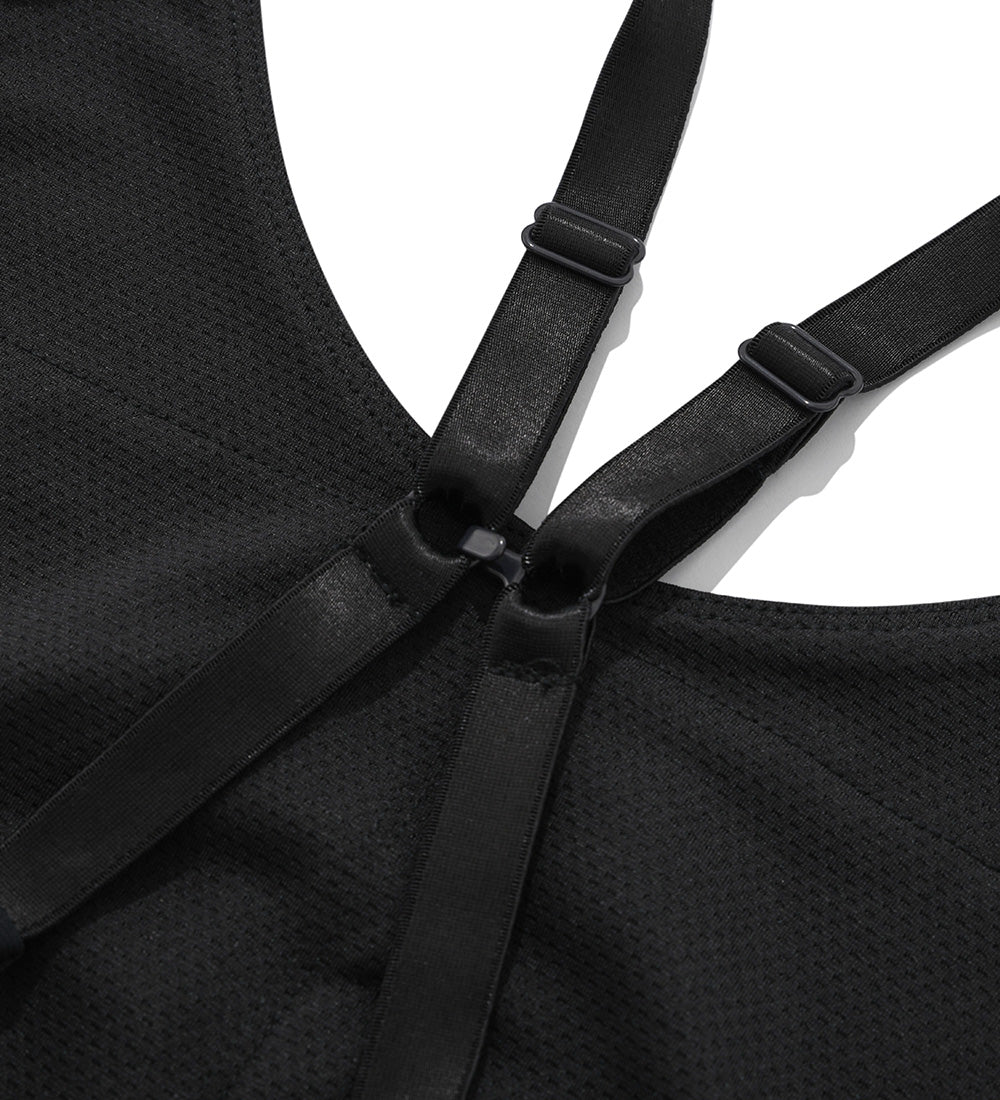 UFC Sports Top with Support, Black