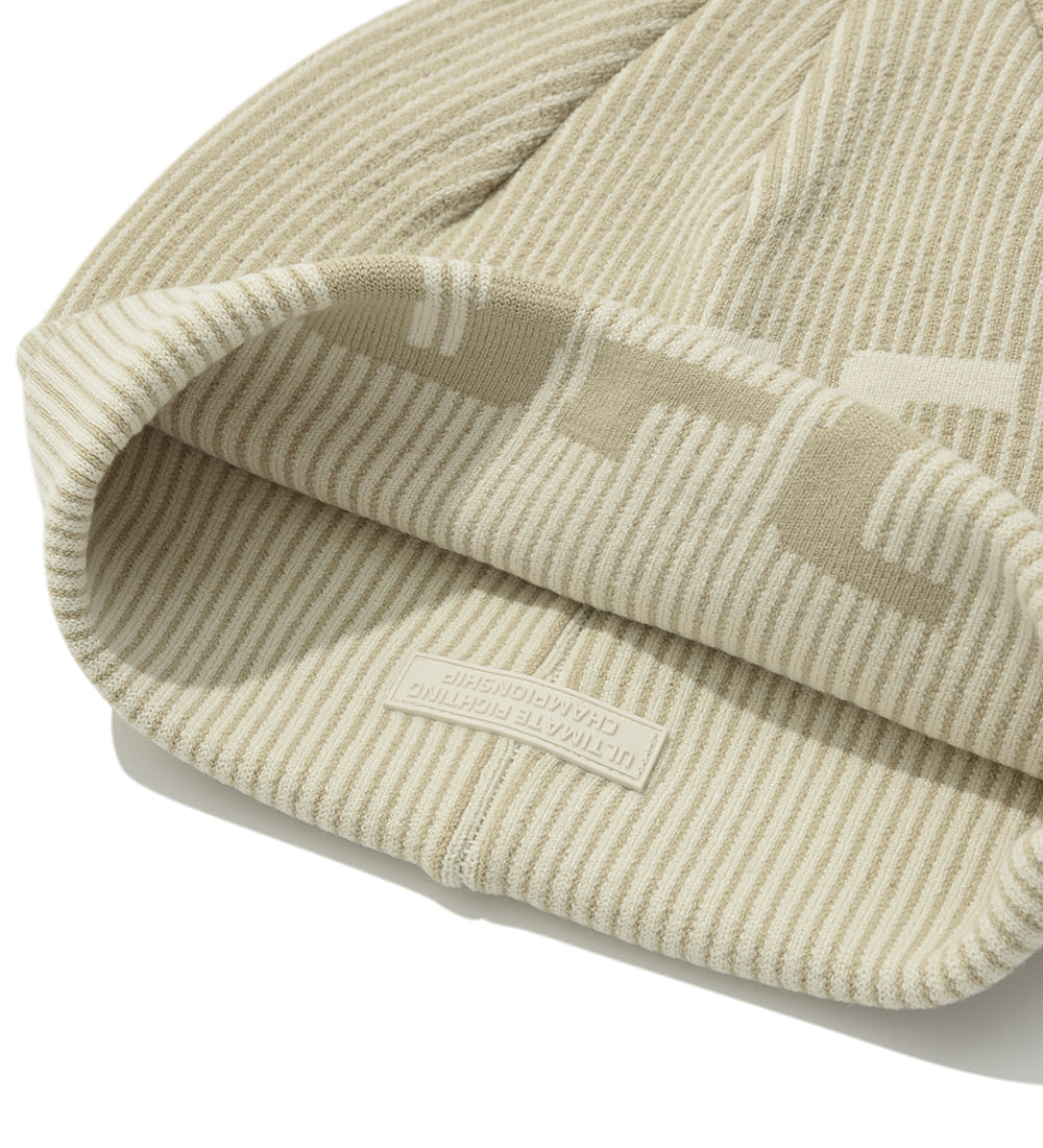 UFC Two-Tone Beige Beanie