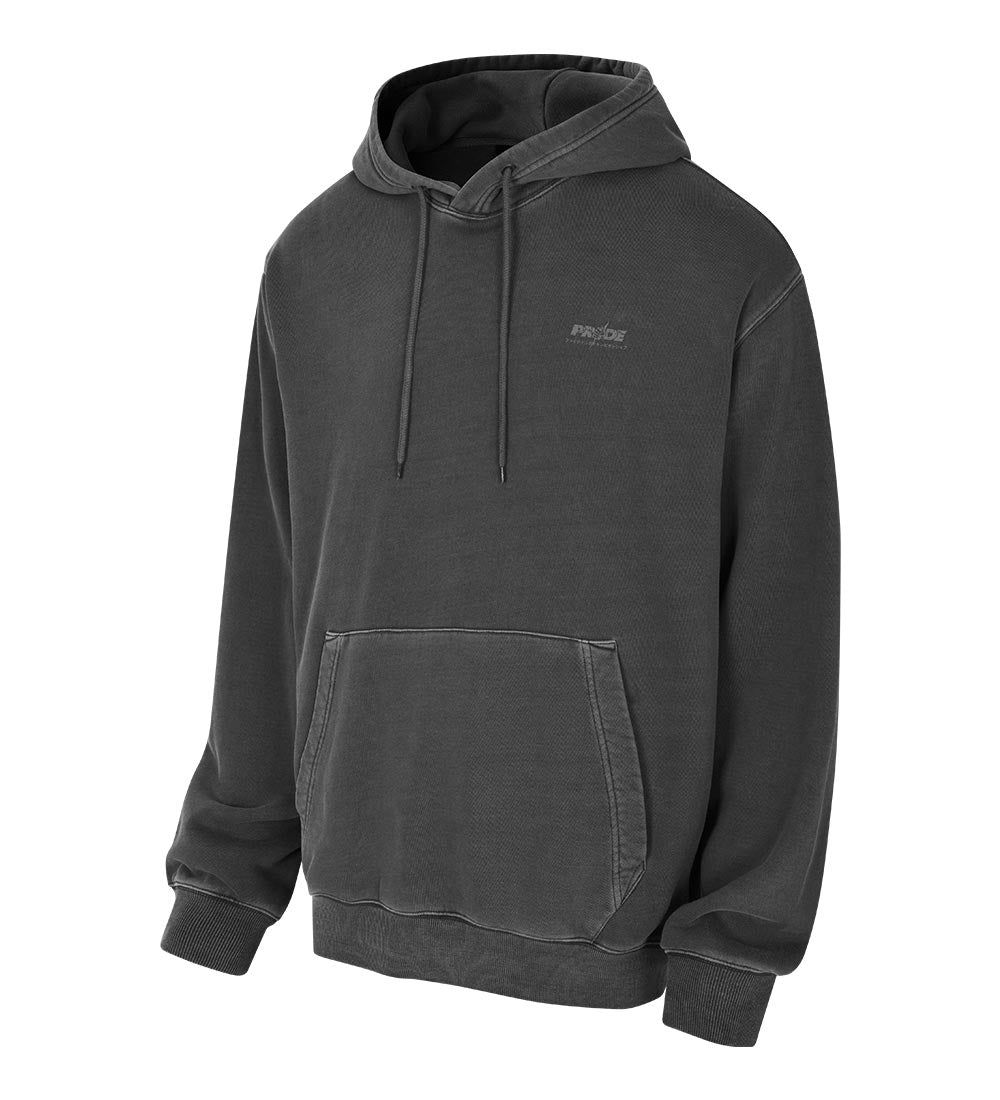 UFC Pride Relaxed Fit Dyed Hoodie, Charcoal