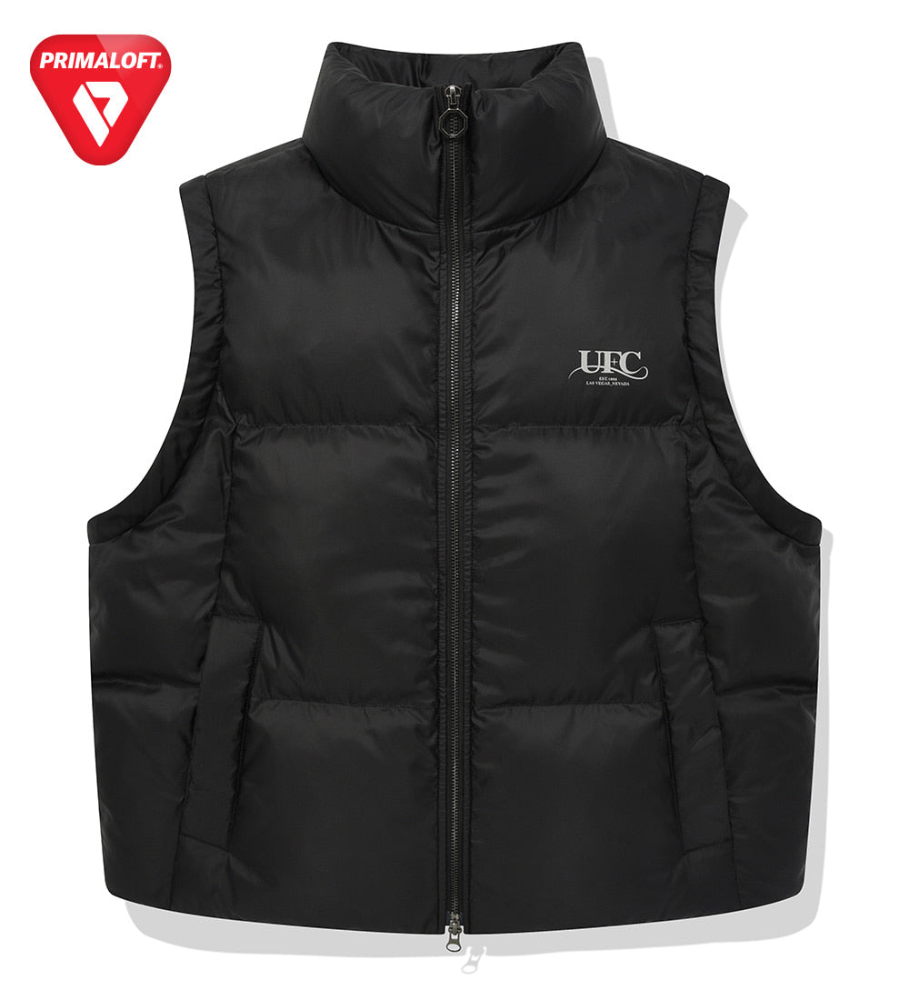 UFC Starlight Relaxed Fit PrimaLoft Vest, Black