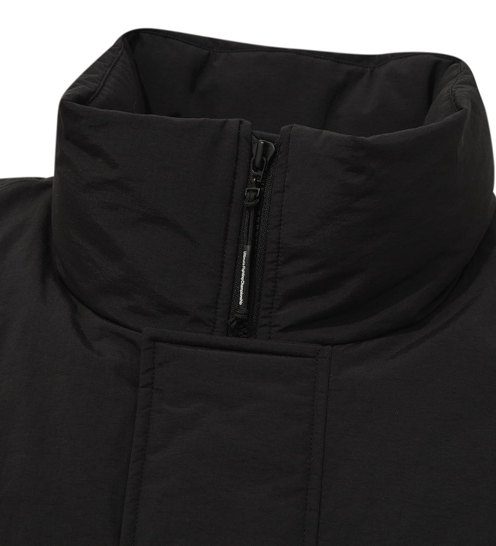 UFC PrimaLoft Oversized Long Down Jacket, Black