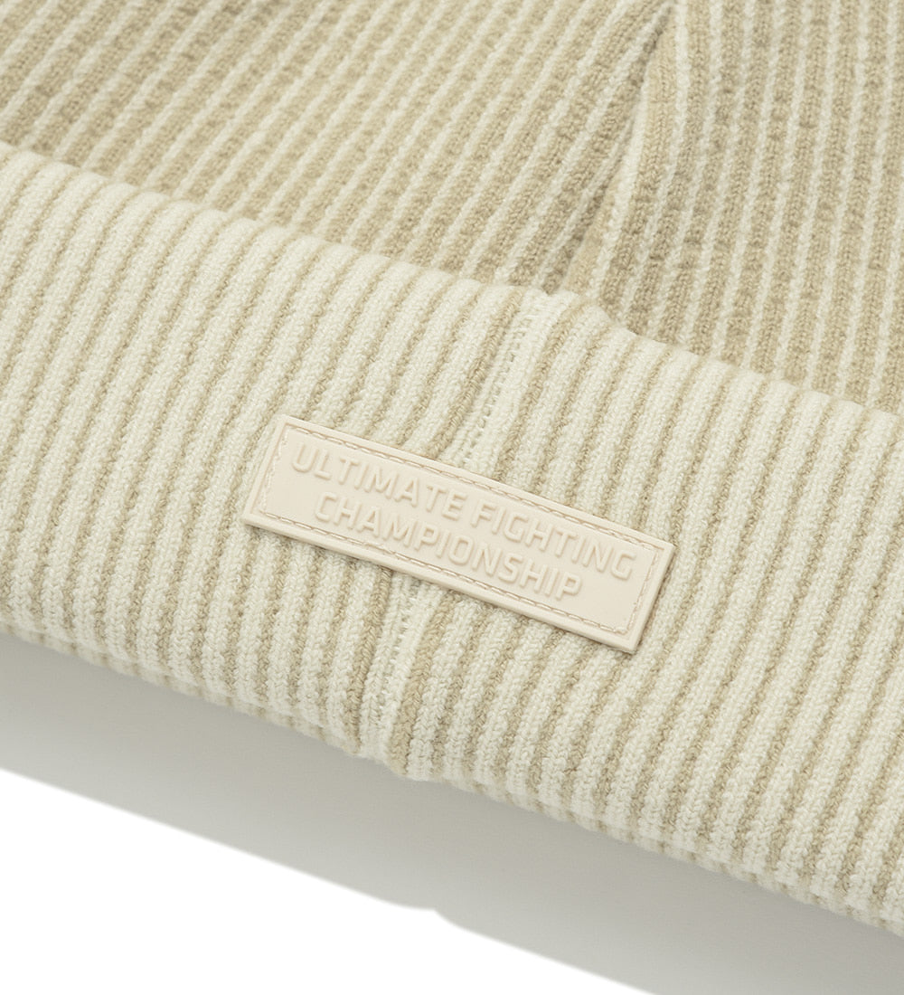 UFC Two-Tone Beige Beanie