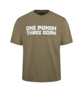 Jangjae One Punch Three Corn Relaxed Fit Short-Sleeve T-Shirt, Charcoal