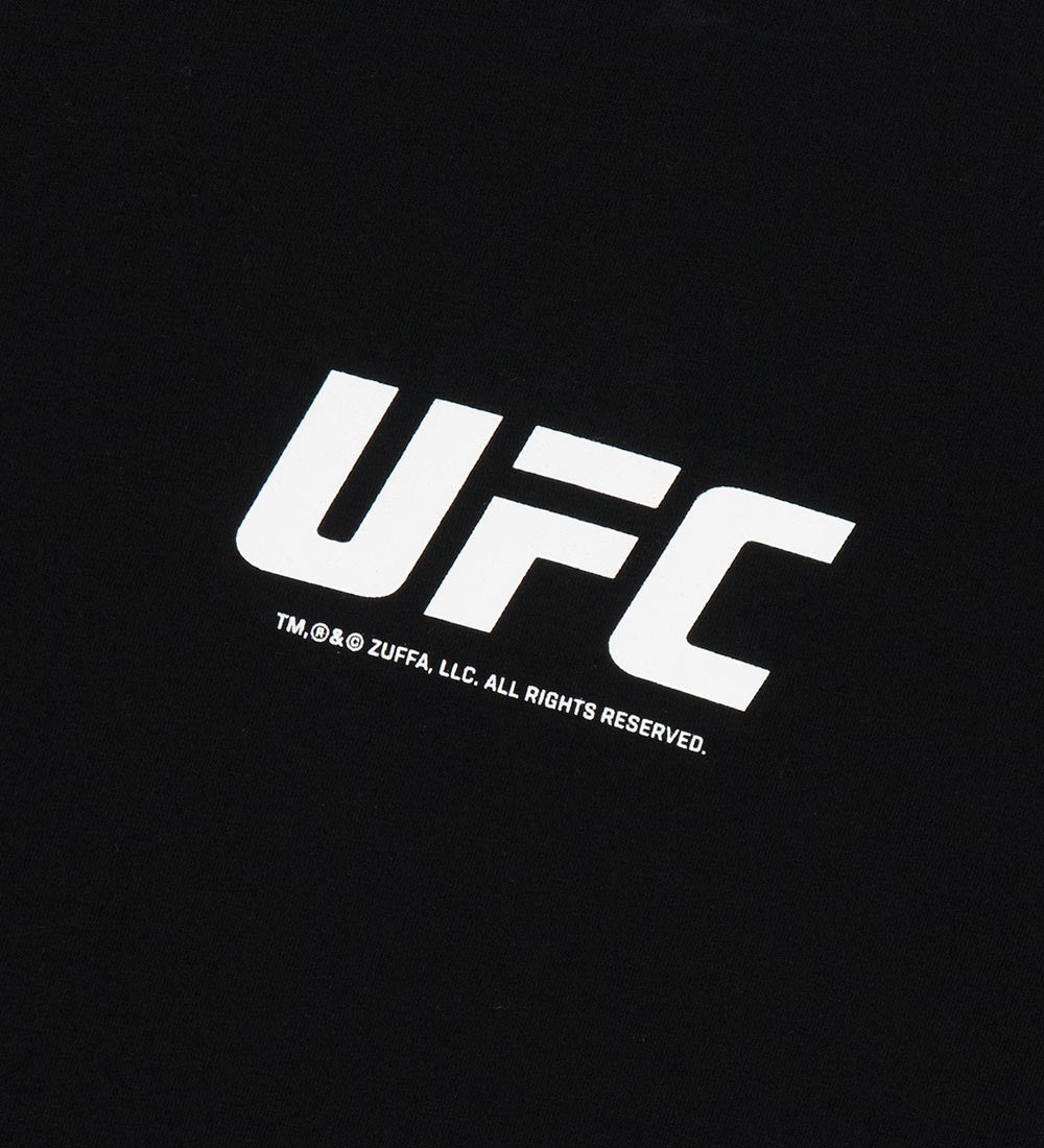 UFC Prime RelaxFit Long-Sleeve T-Shirt, Black
