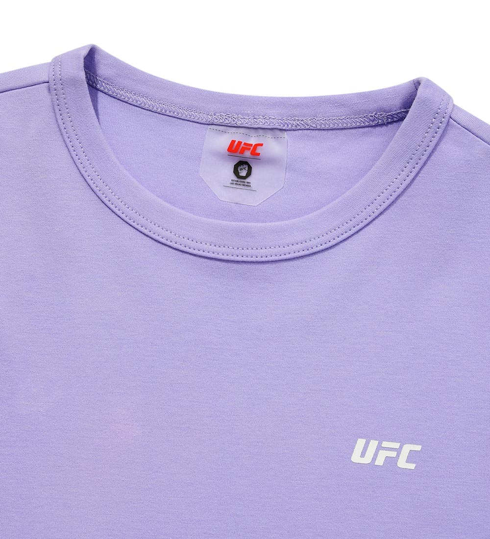 UFC Women's Physical Crop-Fit Short-Sleeve T-Shirt, Light Violet