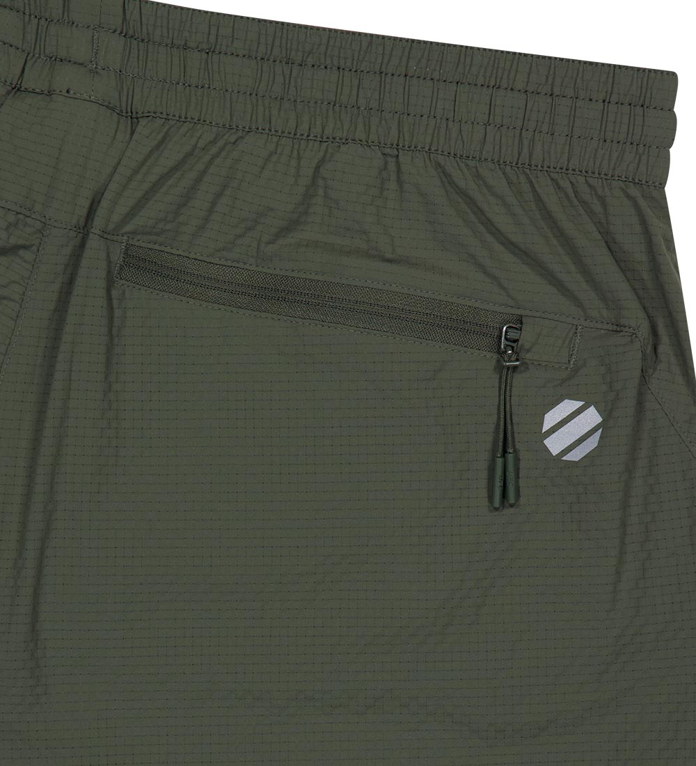 UFC Essentials Mesh Relaxed-Fit Shorts, Dark Khaki
