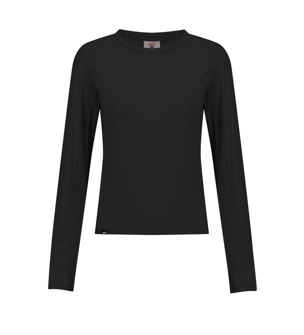 UFC Groove Slim-Fit Long-Sleeve T-Shirt, Black