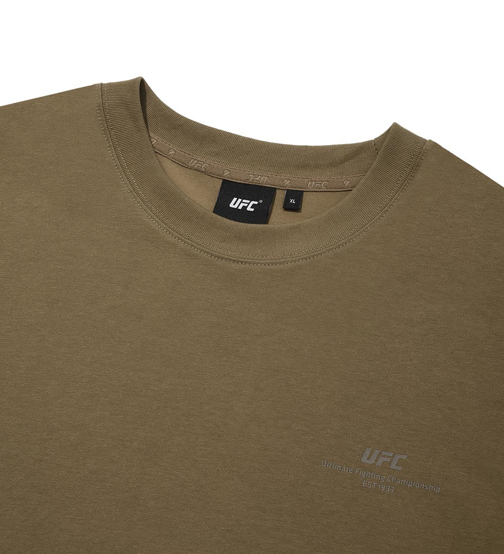 UFC Sorona Relaxed Fit Long-Sleeve T-Shirt, Brown