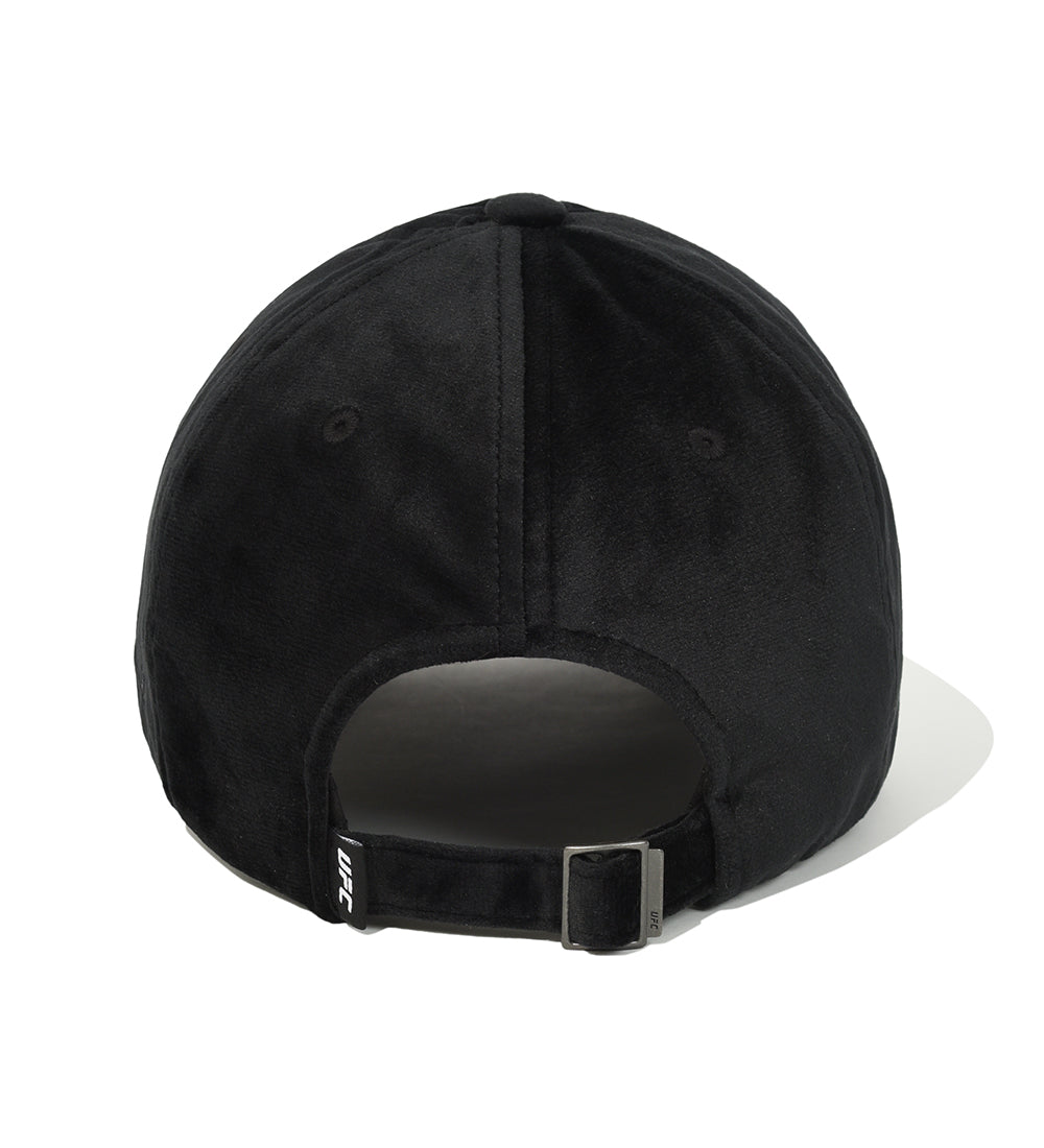 UFC Velour Baseball Cap, Black