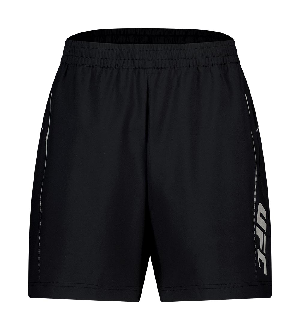 UFC Rush Relaxed Fit Shorts, 5 Inches, Black