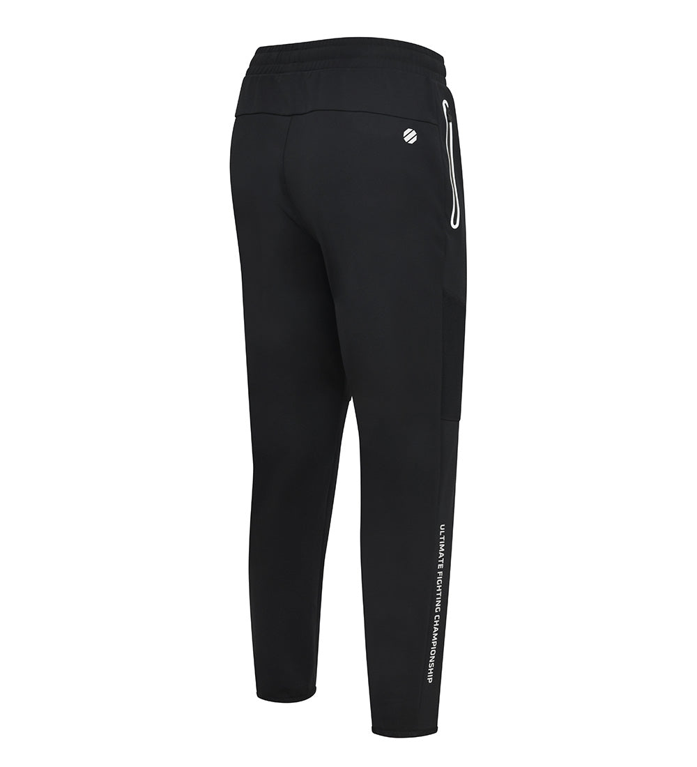 UFC Sports Jersey Slim-Fit Jogger Pants, Black