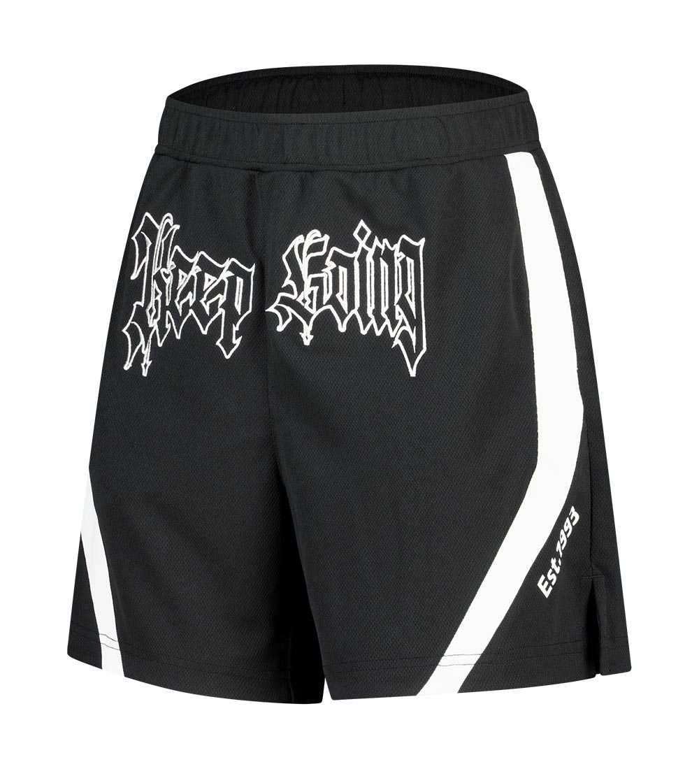 UFC Keep Going Relaxed Fit Shorts, Black