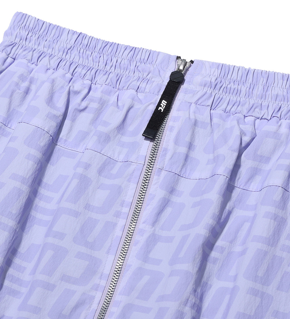 UFC Logo Monogram Hybrid Long Skirt (W) Light Violet
