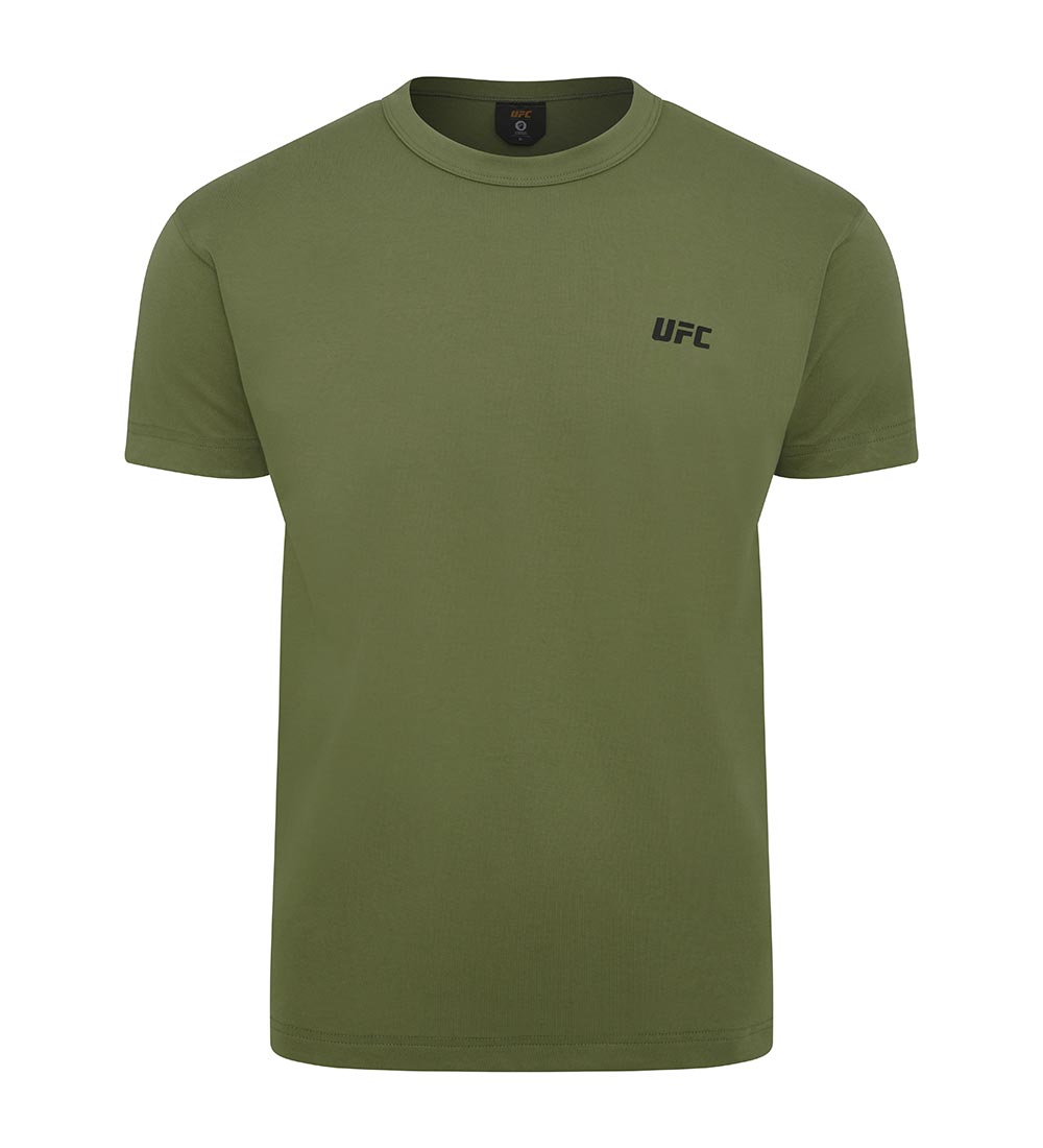 UFC Physical Regular Fit Short-Sleeve T-Shirt, Khaki