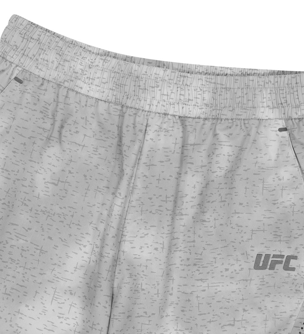 UFC Zero 100 Relax Fit Reflective Shorts, Gray