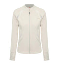UFC Women's Slim-Fit Jacket, Light Beige