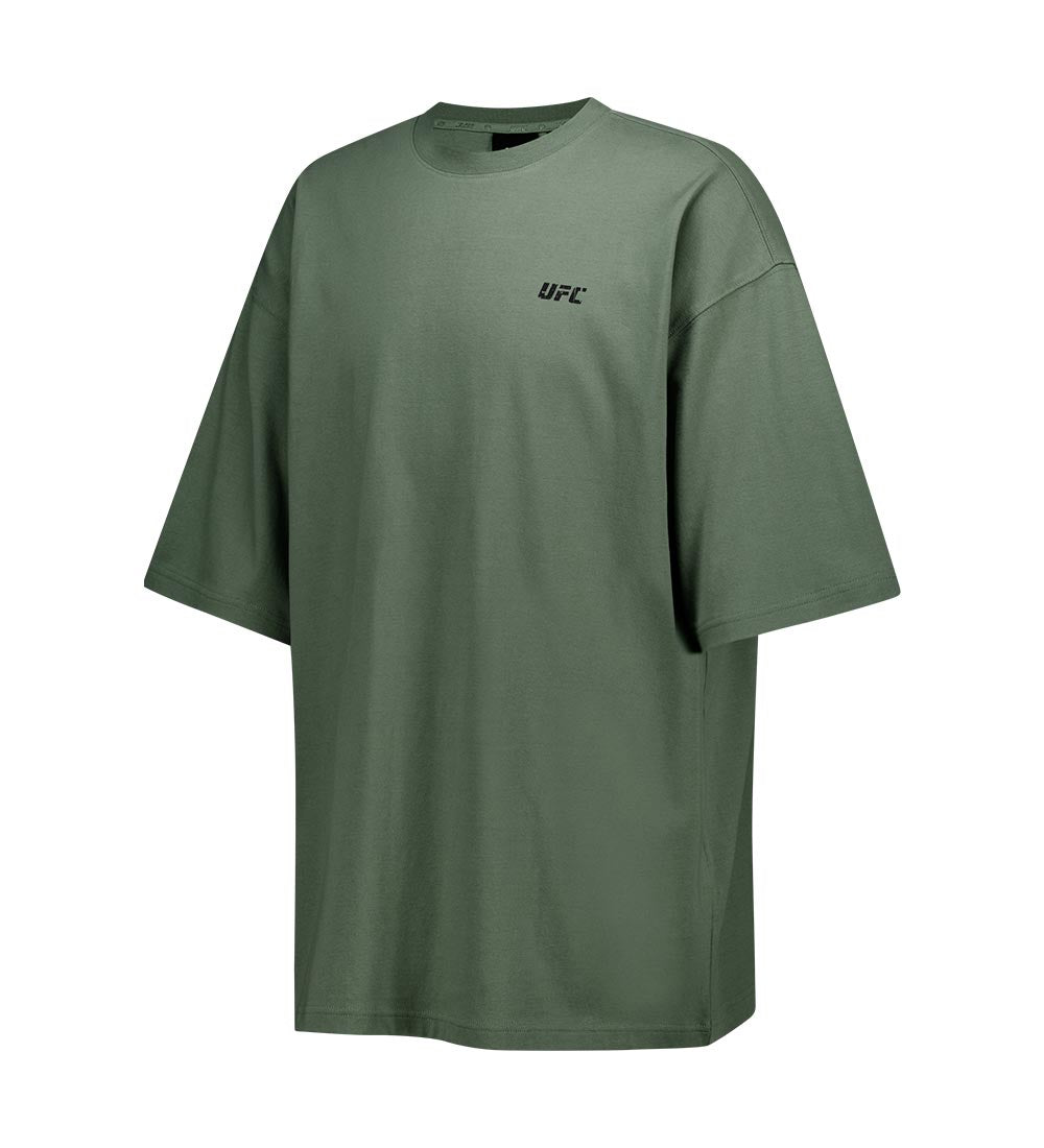 UFC Gymwear MegaFit Short-Sleeve T-Shirt, Light Khaki