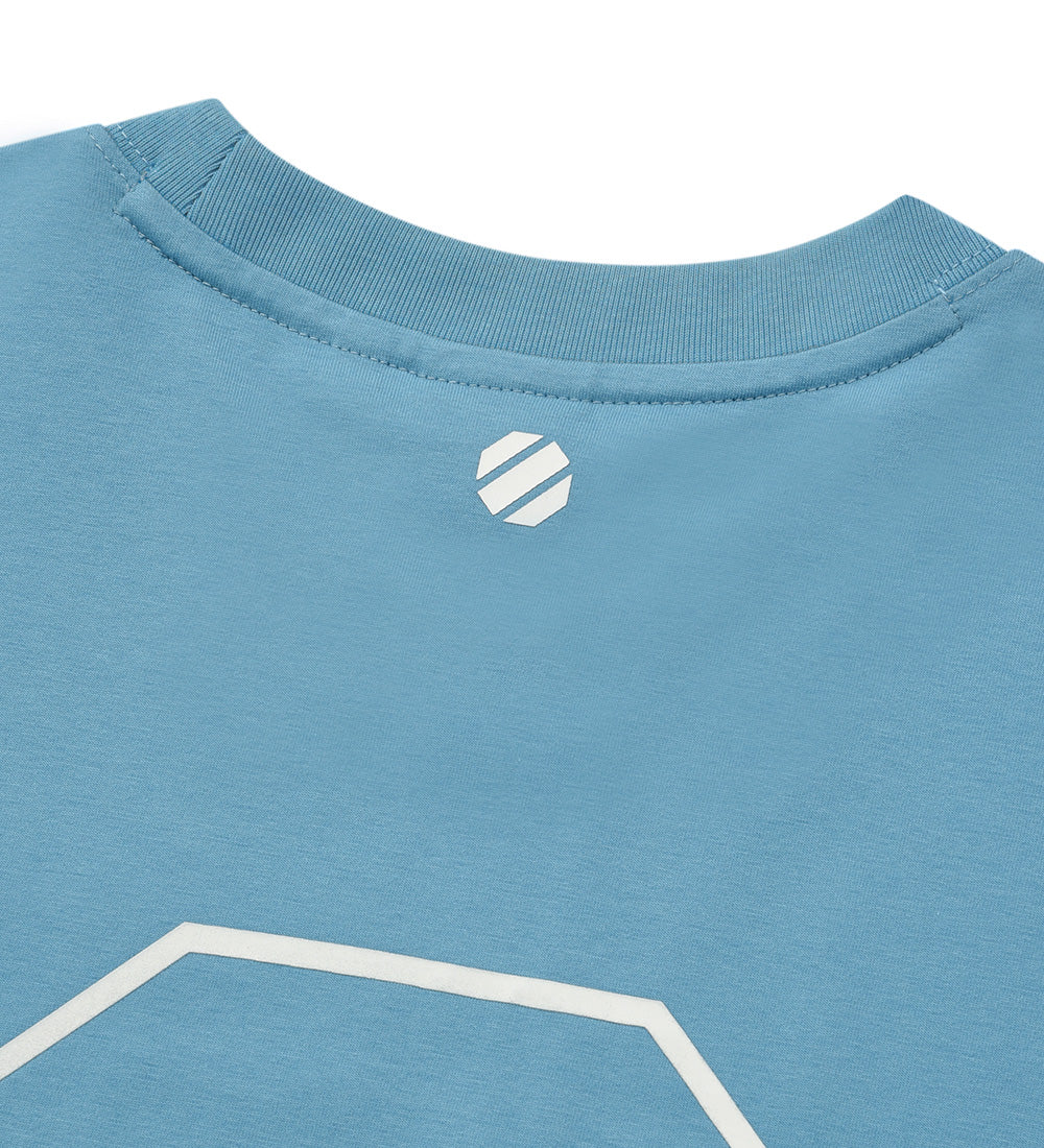 UFC Sorona Relaxed-Fit Long-Sleeve T-Shirt, Light Blue