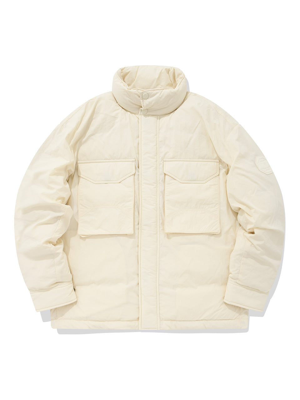 UFC Winter Guard Relax Fit Goose Down Jacket, Ivory