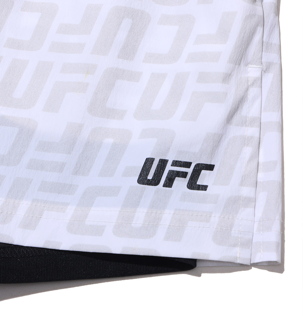 UFC Logo Monogram Shorts, Gray