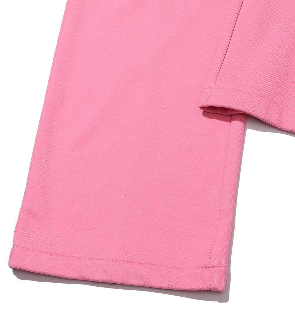 UFC Basic Wide-Leg Pants with Slits, Pink