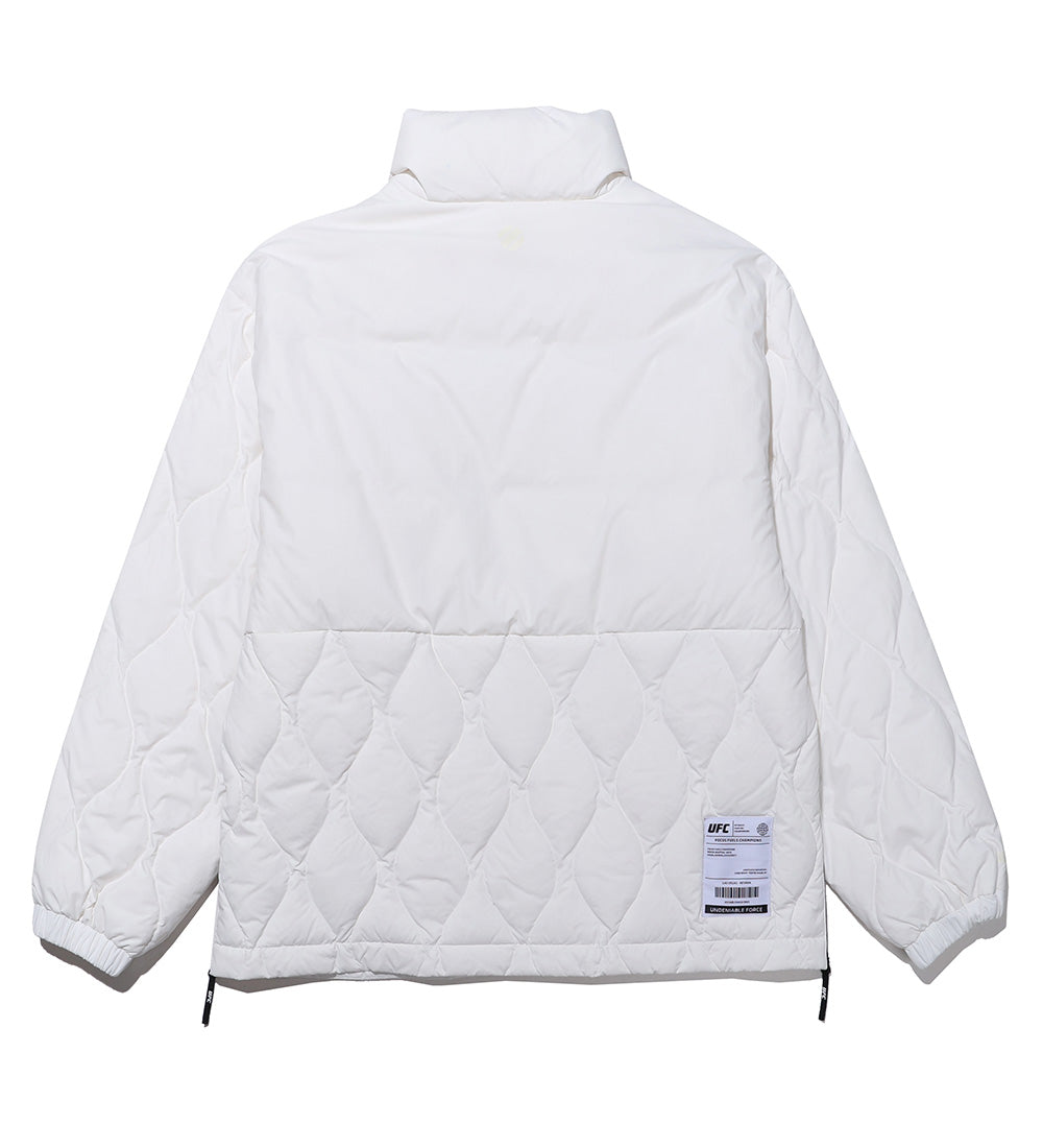 UFC Wave Relaxed Fit Anorak Down Jacket, Off-White