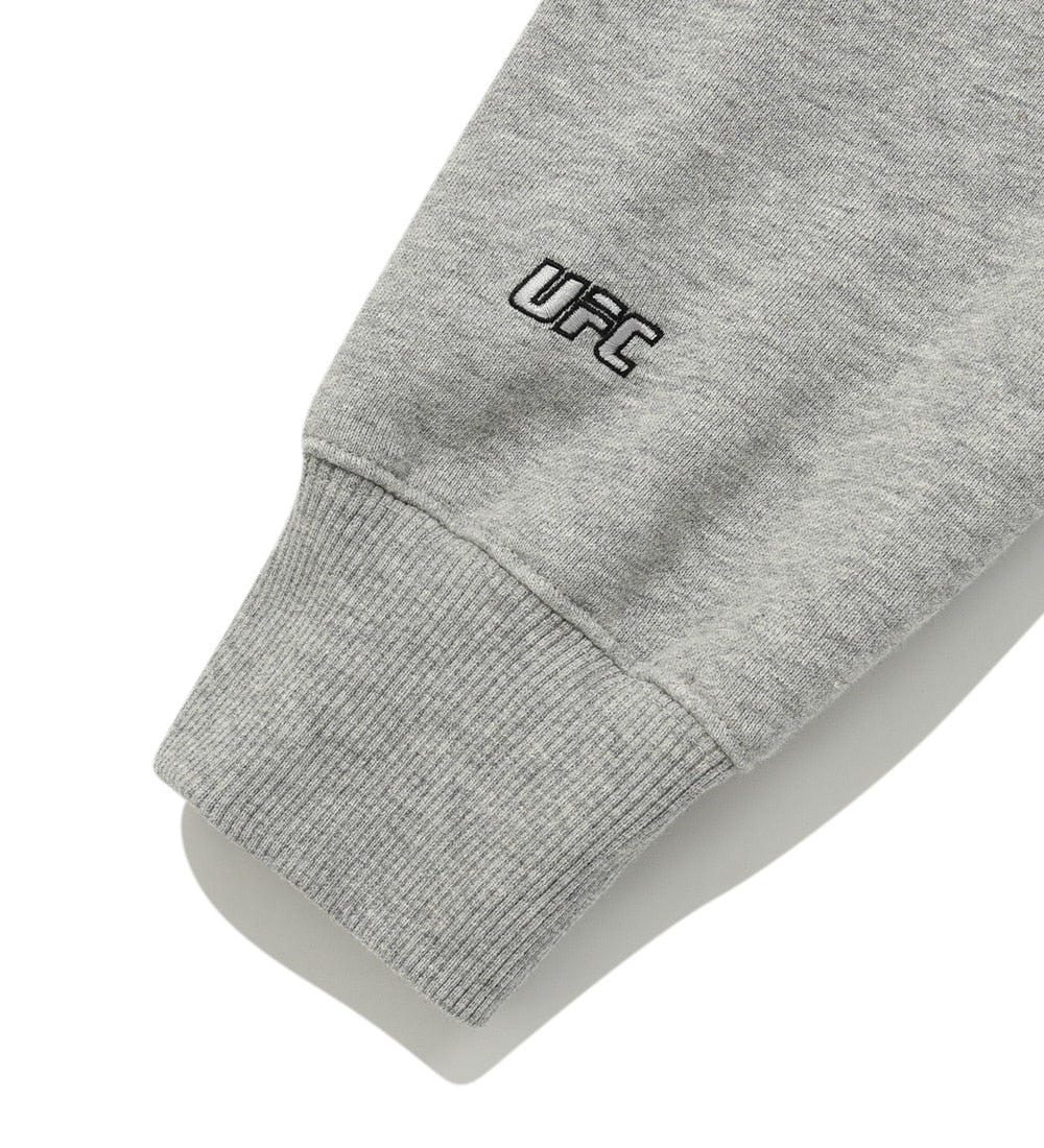 UFC Spotlight Relaxed-Fit Hoodie, Melange Gray