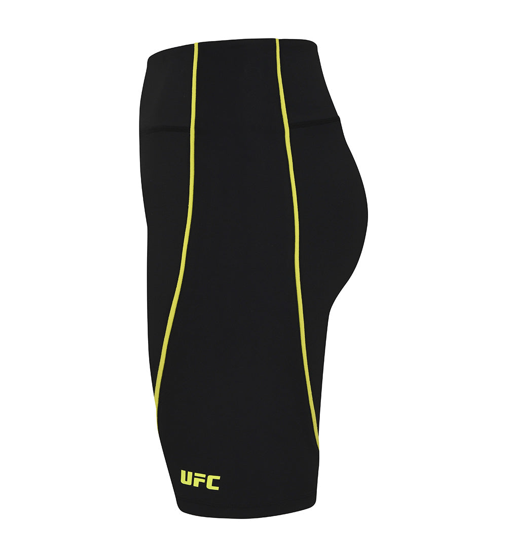 UFC Pro Slim-Fit Biker Shorts, Black