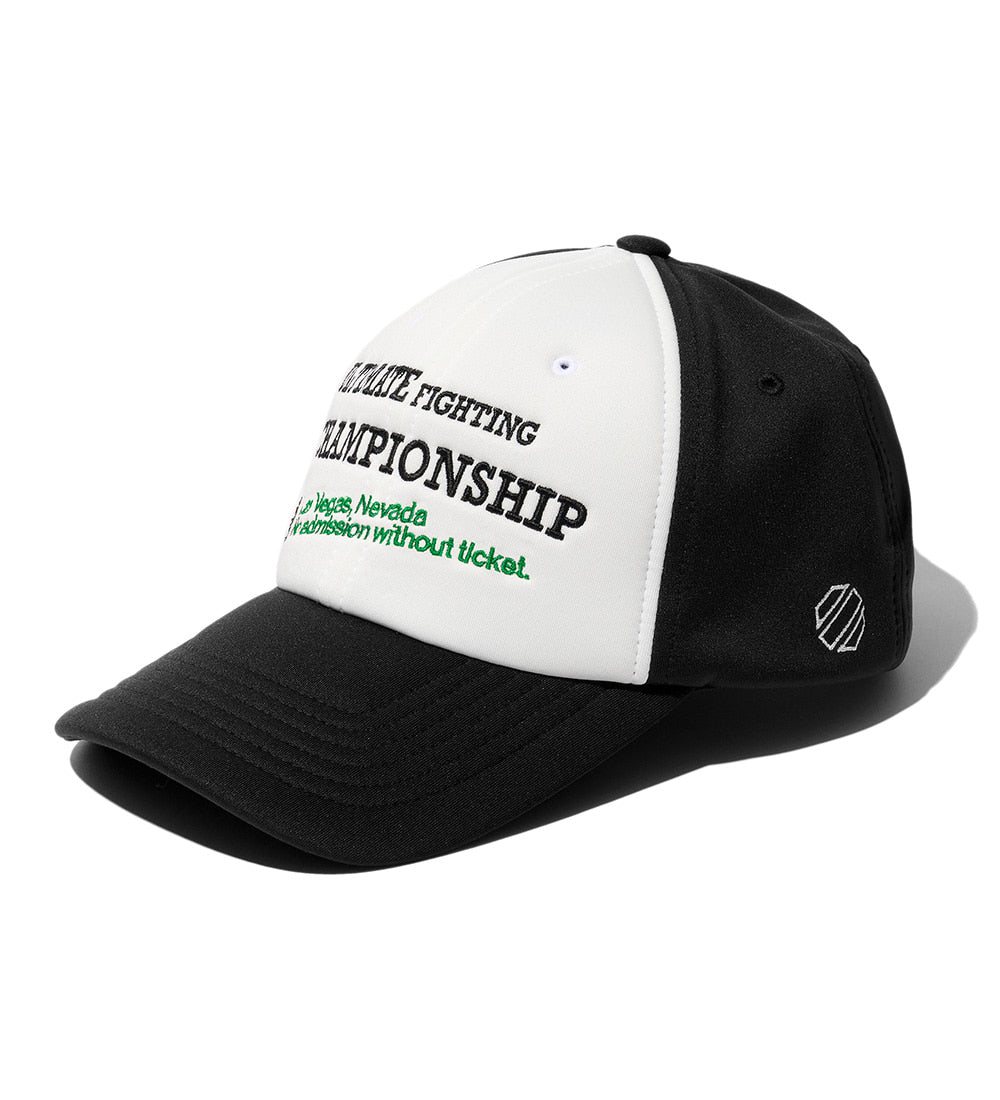 UFC Worded Trucker Cap, Black