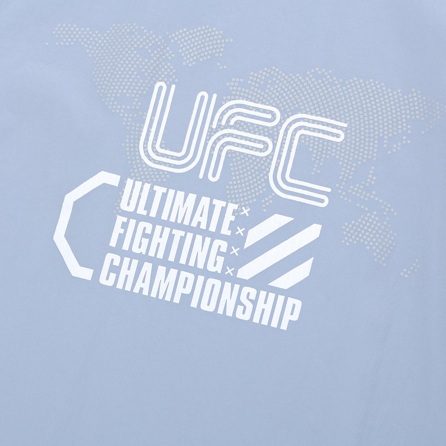 قميص بولو منسوج UFC UT، أزرق فاتح
