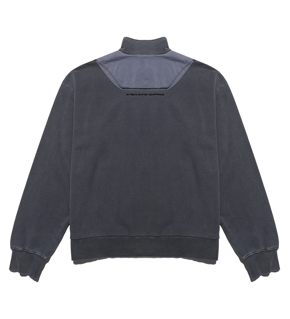 UFC Shadow Oversized Pigment Zip-Up Jacket, Gray