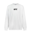 تي شيرت UFC برايم بأكمام طويلة ومريح - أوف وايت