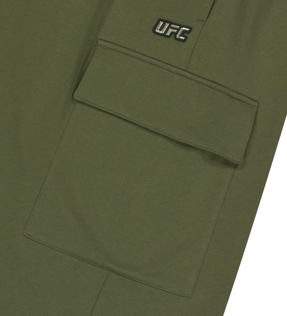UFC Cargo-Style Bermuda Shorts for Training, Khaki