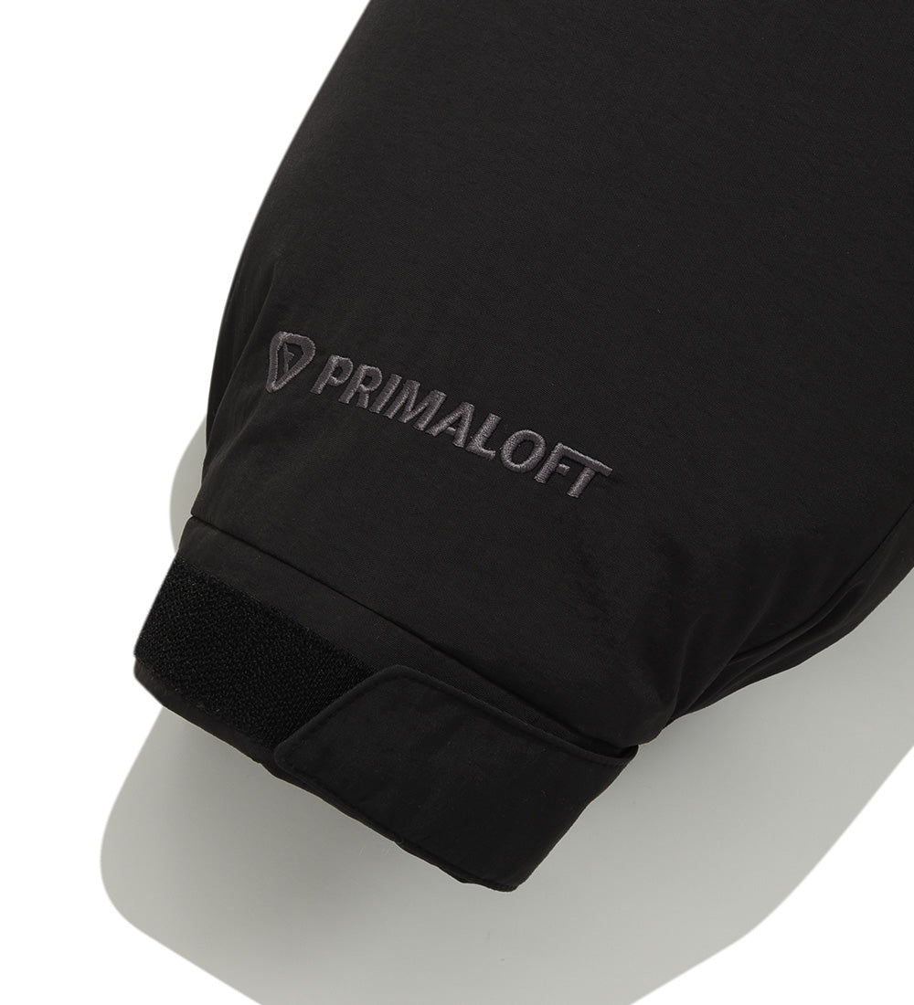 UFC PrimaLoft Oversized Long Down Jacket, Black