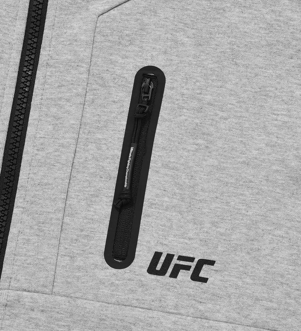 UFC EasyGuard Regular Fit Hoodie, Heather Gray