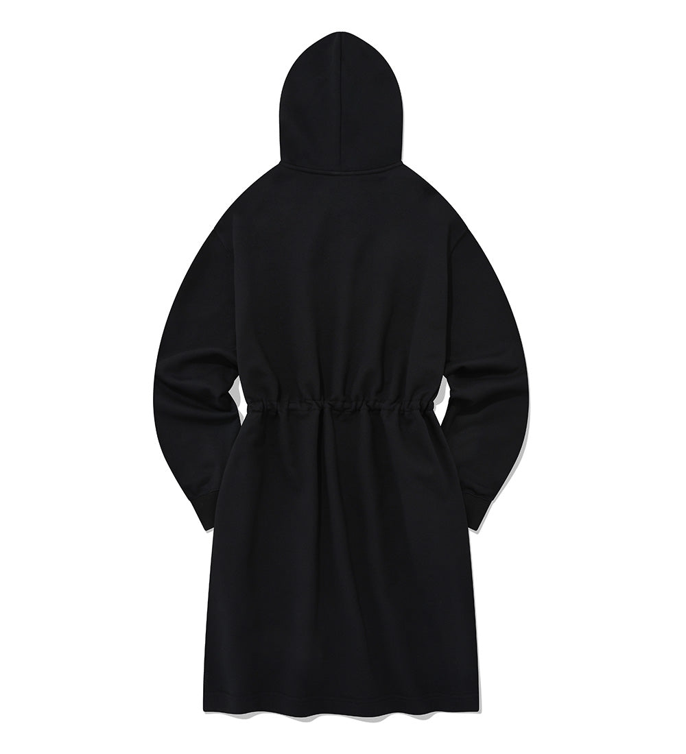 UFC Heart Oversized Hooded One-Piece, Black