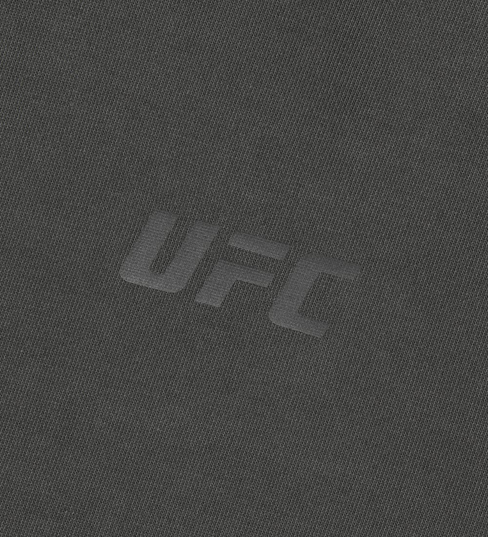 سويت شيرت بقبعة أوف سايز التيمان من UFC، صبغة تايدل، فحمي