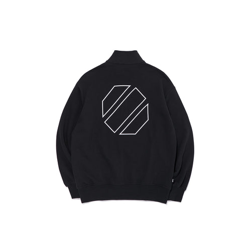 UFC 3-Strike Half-Zip Sweatshirt, Black
